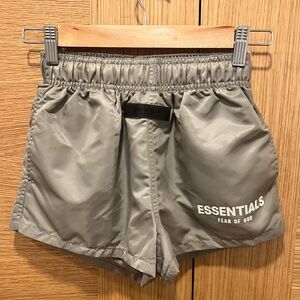 Esstentials Fear Of God | Nylon Shorts | Taupe | Youth Size 8